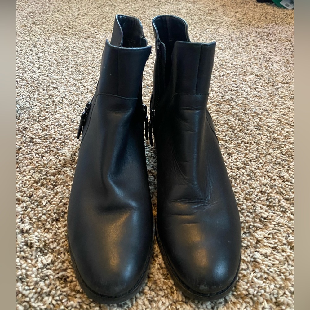 Cole Haan Leather Chelsea Booties